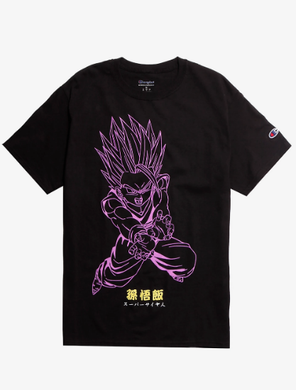 dragon ball z gohan shirt